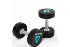 Гантели в уретане 16 кг Live Pro Premium Urethane Dumbbells LP8000-16