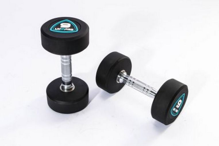 Гантели в уретане 6 кг Live Pro Studio Dumbbells LP8075-06 фото 1