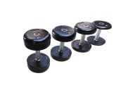 Гантель обрезиненная 50 кг Grome Fitness DB068
