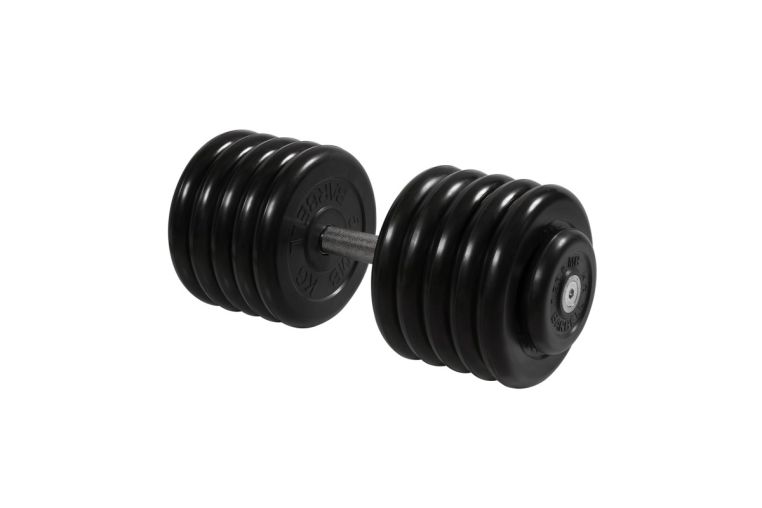 Гантель Профи с вращающающейся ручкой, 53,5 кг MB Barbell MB-FdbM-B53,5 