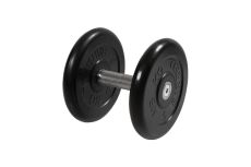 Гантель неразборная, с невращ. хром. ручкой, 11 кг MB Barbell MB-FdbM-BN11