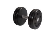 Гантель неразборная, классик, с невращ. хром. ручкой, 24 кг MB Barbell MB-FdbEM-BN24