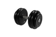 Гантель неразборная, с невращ. хром. ручкой, 26 кг MB Barbell MB-FdbM-BN26
