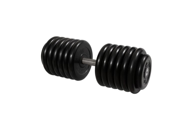 Гантель Профи с вращающающейся ручкой, 66 кг MB Barbell MB-FdbM-B66 