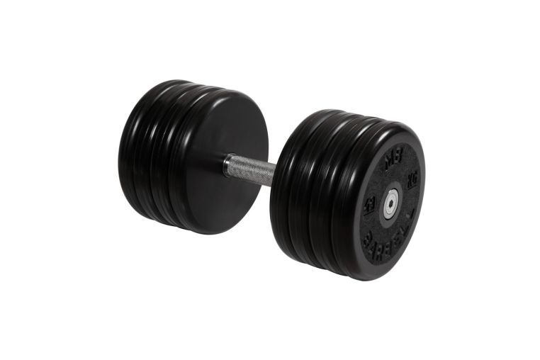 Гантель классик MB Barbell с вращающейся ручкой 49 кг MB-FdbEM-B49 