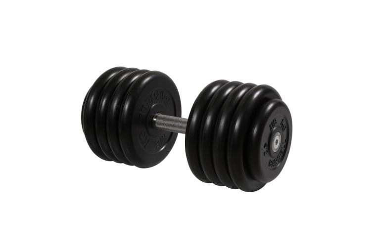 Гантель Профи с вращающающейся ручкой, 46 кг MB Barbell MB-FdbM-B46 