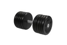 Гантель классик MB Barbell с вращающейся ручкой 55 кг MB-FdbEM-B55