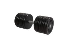 Гантель классик MB Barbell с вращающейся ручкой 59 кг MB-FdbEM-B59