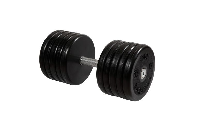 Гантель классик MB Barbell с вращающейся ручкой 57 кг MB-FdbEM-B57 