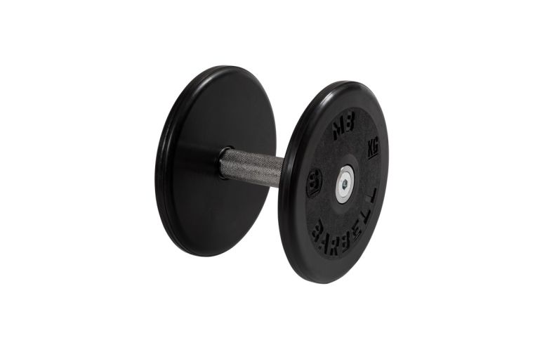 Гантель неразборная, классик, с невращ. хром. ручкой, 6 кг MB Barbell MB-FdbEM-BN6 