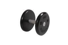 Гантель неразборная, классик, с невращ. хром. ручкой, 12 кг MB Barbell MB-FdbEM-BN12