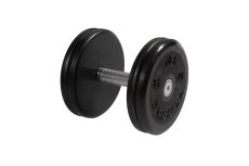 Гантель неразборная, классик, с невращ. хром. ручкой, 16 кг MB Barbell MB-FdbEM-BN16