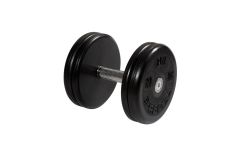Гантель неразборная, классик, с невращ. хром. ручкой, 20 кг MB Barbell MB-FdbEM-BN20