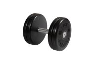 Гантель неразборная, классик, с невращ. хром. ручкой, 22 кг MB Barbell MB-FdbEM-BN22