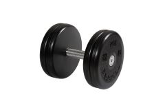 Гантель неразборная, классик, с невращ. хром. ручкой, 22 кг MB Barbell MB-FdbEM-BN22