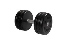 Гантель неразборная, классик, с невращ. хром. ручкой, 36 кг MB Barbell MB-FdbEM-BN36