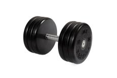 Гантель неразборная, классик, с невращ. хром. ручкой, 37 кг MB Barbell MB-FdbEM-BN37