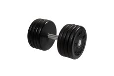 Гантель неразборная, классик, с невращ. хром. ручкой, 39 кг MB Barbell MB-FdbEM-BN39