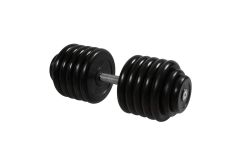 Гантель неразборная, с невращ. хром. ручкой, 58,5 кг MB Barbell MB-FdbM-BN58,5
