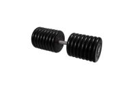 Гантель неразборная, с невращ. хром. ручкой, 81 кг MB Barbell MB-FdbM-BN81