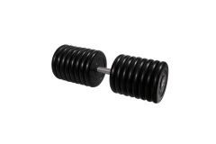 Гантель неразборная, с невращ. хром. ручкой, 81 кг MB Barbell MB-FdbM-BN81