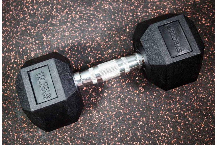 Гантель шестигранная (гексагональная) Stecter 12,5 кг 2302 