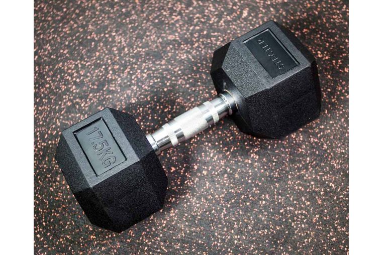 Гантель шестигранная (гексагональная) Stecter 17,5 кг 2304 