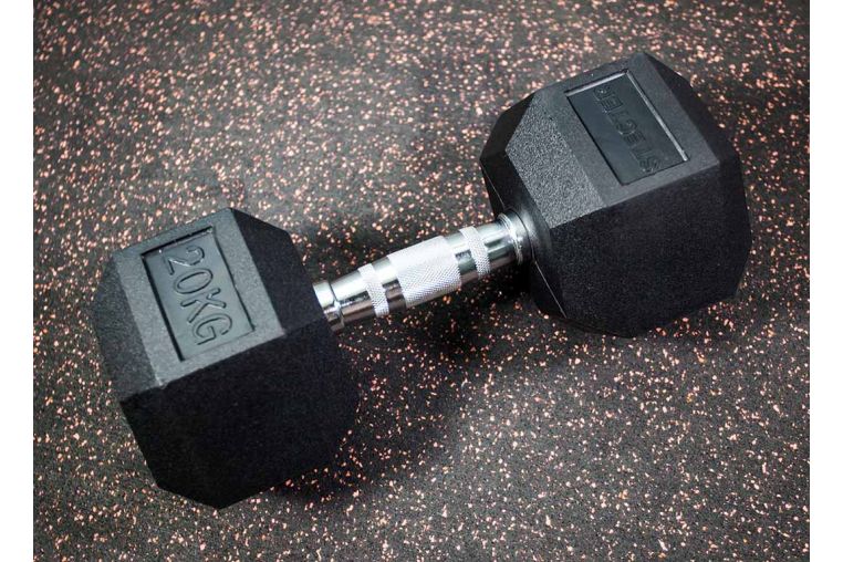 Гантель шестигранная (гексагональная) Stecter 20 кг 2305 