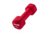 Гантель неопреновая Star Fit DB-201 1,5 кг насыщенный красный (1 шт.)