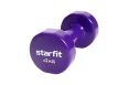 Гантель виниловая Core Star Fit DB-101 4 кг, фиолетовый, 2 шт фото 3