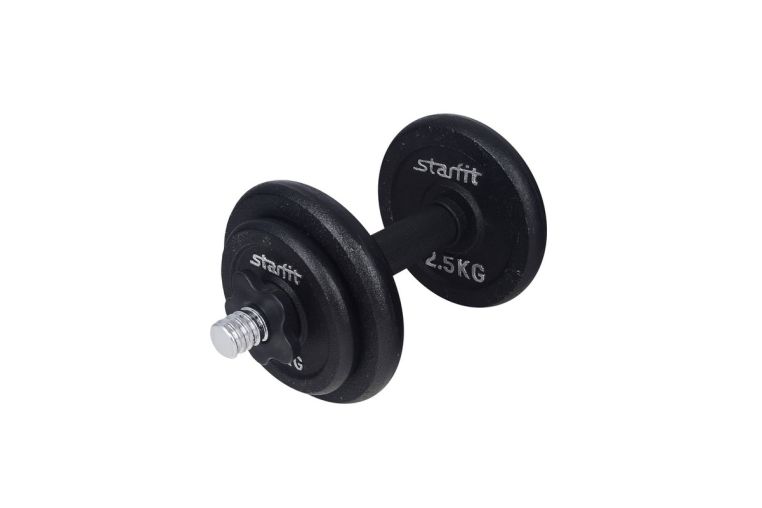 Гантель разборная чугунная, 8 кг Star Fit DB-713 в коробке 