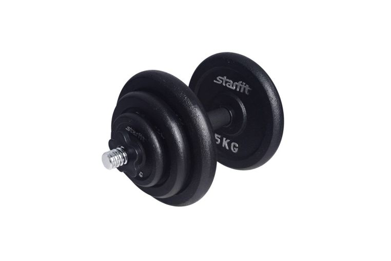 Гантель разборная чугунная, 18 кг Star Fit DB-713 в коробке 