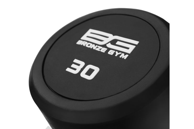 Штанга обрезиненная прямая 30 кг Bronze Gym BG-PA-BB-S30 фото 2