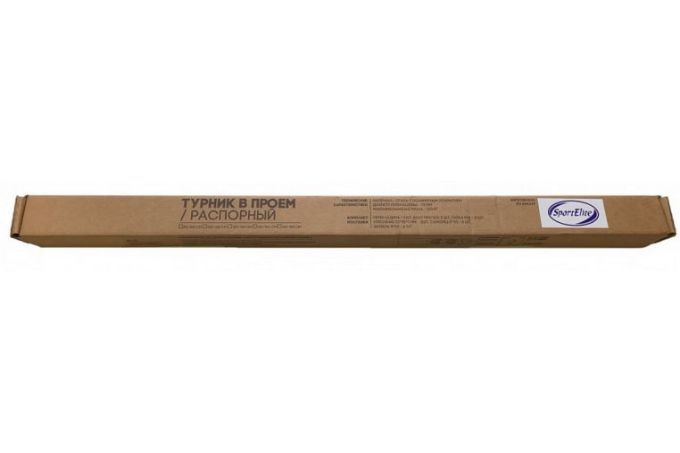 Турник в проем распорный Sport Elite 120-140 см ES-0666 черный фото 2