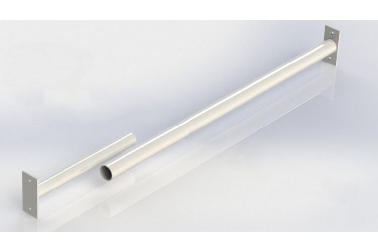 Турник в дверной проем (раздвижной) 110-130см Spektr Sport Телескоп 4, серый 