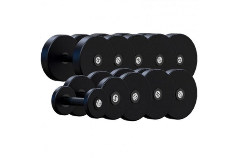 Гантельный ряд 2,5-25 кг ARMS 10 пар (шаг 2,5 кг) VSA2,5-25 