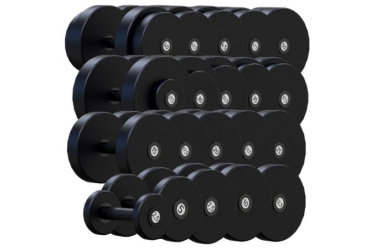 Гантельный ряд 2,5-50 кг ARMS 20 пар (шаг 2,5 кг) VSA2,5-50 