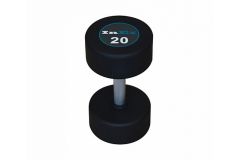 Фиксированные обрезиненные гантели (сет: 8 пар, 2,25-40 кг) Inex GMAX GRD-N-SET