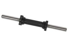 Гриф гантельный MB Barbell d30мм L400 гайка Кетлера MB-BarM30-400В