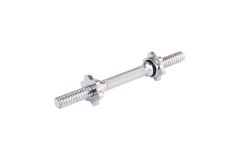 Гриф гантельный Star Fit Core 35 см, d25мм, металлический, хромированный BB-107
