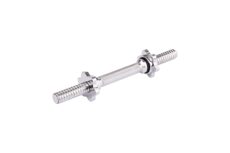Гриф гантельный Star Fit Core 35 см, d25мм, металлический, хромированный BB-107 