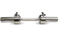 Гриф гантельный D50, L710 MB Barbell стопорный MB-BarM50-710L