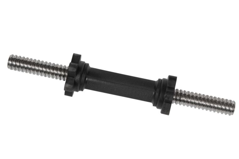 Гриф гантельный MB Barbell D25мм гайка Вэйдера MB-BarM25-370B 