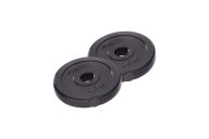Диск пластиковый 0,5 кг Star Fit BB-203 черный, 2 шт