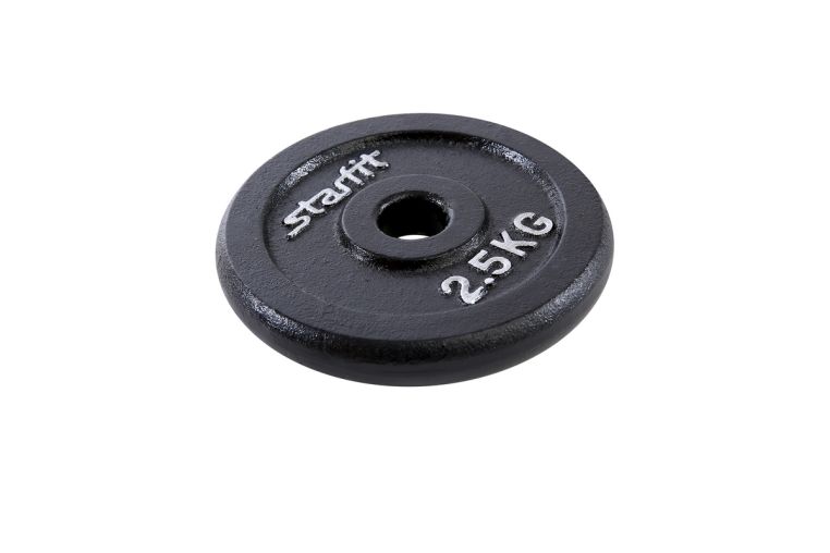 Диск чугунный Starfit BB-204 2,5 кг 