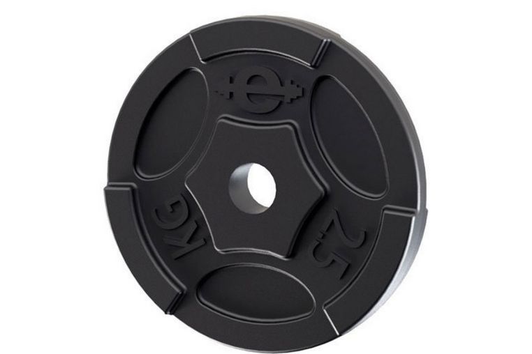 Диск чугунный 2,5 кг Euro Classic ES-0244, окрашенный d-26 