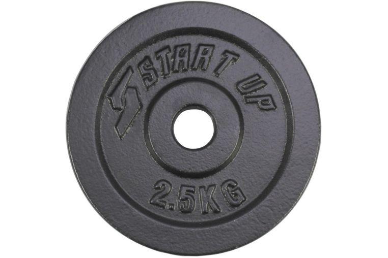 Диск окрашенный d25,6мм, 2,5кг Start Up HD3608 чёрный 