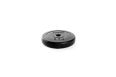 Диск пластиковый 2,5 кг, d26 мм BaseFit BB-203 черный фото 1