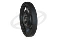 Диск олимпийский Oxide Fitness OWP02 D50мм полиуретановый, с 3-мя хватами, черный 2,5кг. фото 1