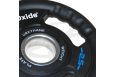 Диск олимпийский Oxide Fitness OWP02 D50мм полиуретановый, с 3-мя хватами, черный 2,5кг. фото 6